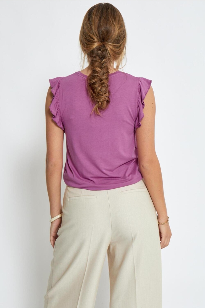 TEMPERENCE RUFFLE JERSEY PC7731 7002 ROSEBUD PINK